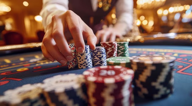 Mobile app displaying live roulette wheel and betting slip interface